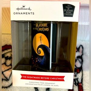 Hallmark the nightmare before christmas retro video cassette case ornament new.